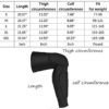 PISIQI Knee Compression Sleeves Basketball Volleyball Knee Pads Compression Leg Sleeve Football Adult Knee Brace Support Leg Sleeve Knee Protector Calf Support Snowboard Kneepad - Image 2