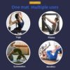 BestMassage Gymnastics Mat 4x8x2 Tumbling Mat Gym Mat 4 Foldding Mat Gymnastic Indoor Outdoor Mat Gymnastic Mat Thick PU Leather Exercise Mat for Tumbling Stretching Yoga Arts Mat Home Gym - Image 6