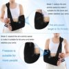 Arm Sling Shoulder sling Immobilizer for Shoulder Injury - Rotator Cuff Support Brace - Comfortable Medical Sling for Men and Women for Broken, Dislocated, Fracture, Strain Left and Right Arm - Image 3