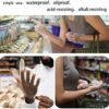 Disposable Food Gloves Durable Transparent Glove for Kitchen Pet Food Prep Hair Dye House Cleaning DIY Activities - Image 3