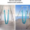 EVTSCAN Yoga Sling Inversion, Indoor Outdoor Aerial Yoga Stand Frame Yoga Body Swing Inversion Stand with Belt - Image 6