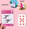 Arena Strength Booty Fitness Workout Cards- Instructional Fitness Deck for Booty Band Workouts, Beginner Fitness Guide for Resistance Band Training Exercises at Home. Includes Workout Routines. - Image 7