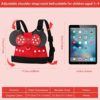 Lehoo Castle Toddler Leash for Walking, Baby Leashes for Toddlers 4-in-1, Kid Leashes for Girls, Child Safety Leash Anti Lost Wrist Link (Minnie) - Image 6