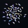 100pcs Mix Size Sparkling Crystal Ab Flatback Rhinestone Crystal Trapeze Shape Glass Gem for Nails - Image 5