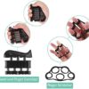 VINTEAM Hand Grip Exerciser Strengthener, 6pcs Hand Grip Strength Trainer with 5-60KG Adjustable Resistance Forearm Workout, Finger Strengthener for Hand Exercise - Image 4