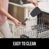 Gorilla Grip Nonstick Flexible Silicone Spatula, Nonporous, BPA Free, Heat Resistant, No Scratch Kitchen Cookware, Comfortable Soft Handle, Dishwasher Safe, Flip Burgers, Pancakes, 13 Inch, Black - Image 8