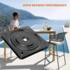 6inch Bar Stool Replacement Swivel Bar Stool Swivel Plate Chair Swivel Base Boat Seat Full Ball Bearing 360 Degree Turntable Mount Mechanism Swivel Stool Hardware for Recliner Chair Or Furniture - Image 7