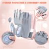 UTEBIT Workout Gloves for Women, Fitness Breathable Exercise Gloves for Weightlifting, Training, Fitness, Hanging, Pull ups, Weight Lifting Gloves with Microfiber Fabric and Non-Slip Silicone. - Image 2