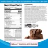 Orgain Organic Protein + Superfoods Powder, Creamy Chocolate Fudge - 21g of Protein, Vegan, Plant Based, 6g of Fiber, No Dairy, Gluten, Soy or Added Sugar, Non-GMO, 2.02 Lb - Image 2
