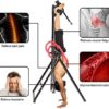 LUCKYERMORE Inversion Table Home Fitness Workout Equipment Heavy Duty Adjustable Height Back Stretcher Machine for Relieve Back Pain - Image 3