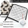 ACOGO Pet Dogs Heat Resistant Hot Oven Mitts & Pot Holders for Kitchen Gift Set with Non-Slip Textured Grip Set of 2, Oven Gloves for BBQ Cooking Baking, Grilling - Image 4