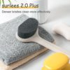 Surlees 2.0 Plus - Back Scrubber for Shower for Men Women Elderly, Bath Brush, Body Brush (15'', Blue) - Image 4