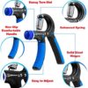Grip Strength Trainer - 2 Pack Hand Grip Strengthener W/ Adjustable Resistance Range Robust and Non-Slip Hand Strengthener for Perfect Forearm Grip Workout and Hand Rehabilitation - Image 5