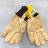 Firm Grip Winter Leather Palm Gloves - Image 2