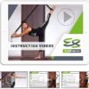 EverStretch Leg Stretcher: Get More Flexible with The Door Flexibility Trainer LITE Premium Stretching Equipment for Ballet, Dance, MMA, Taekwondo & Gymnastics. Your own Portable Stretch Machine! - Image 6
