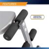 Marcy Apex Utility Bench Slant Board Sit Up Bench Crunch Board Ab Bench for Toning and Strength Training JD-1.2 - Image 4