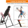 LUCKYERMORE Inversion Table Home Fitness Workout Equipment Heavy Duty Adjustable Height Back Stretcher Machine for Relieve Back Pain - Image 2
