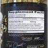 Insane Labz Psychotic Gold, High Stimulant Pre Workout Powder, Extreme Lasting Energy, Focus, Pumps and Endurance with Beta Alanine, DMAE Bitartrate, Citrulline, NO Booster, 35 Srvgs - Image 2