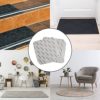 BaHoki Essentials Carpet Slip Stickers - Strong Grip on All Type of Floor Surface - Stick on Under Rug for Non Slip Carpet Grip - Rug Pads with Suction Pores for Firm Grip - 4 Pack - Image 5