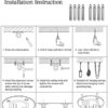 Acici Ceiling Hoonks, Wall Mount Bracket for Suspension Straps, Gymnastic Rings, Aerial Yoga Swing & Hammock, Resistance Band, Battle Rope YJ15 - Image 4