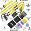 Premkid Home Resistance Training Kit PRO, Six Different Levels of Resistance Bands and Folding Yoga Mat for Working Out, Suspension Trainer with Wall Mount Bracket for Indoor and Outdoor - Image 7