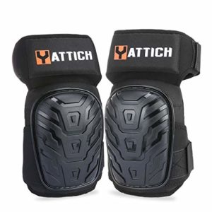 YATTICH Knee Pads for Work, Soft Gel Core and Durable EVA Foam Padding Professional Knee Pads, Use for Cleaning, Flooring etc. Best Gifts for Father, Husband, Boyfriend, YT-754