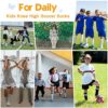 Kids Child Soccer Socks Stripes Knee High Tube Socks Cotton Uniform Sports Socks for Toddler Boys Girls - Image 4
