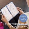 FitMate Fitness Journal, 160-page Spiral Workout Journal Log Book with Goal Setting, Fitness Planner Progress Tracking, Body Measurements, Calendar, and Detailed Exercise Planner, Waterproof and Sweatproof, 8 x 6 Inches - Image 9