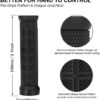 Bike Handlebar Grips - Single Locking Bicycle Grips Handle 22.2mm for MTB,Hybird Bike,Enduro,Downhill with Soft Non-Slip Pattern | 130mm Mountain Bike Grips Lock on with Great Handfeel - Image 6
