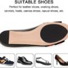 Dr. Shoesert Non-Slip Shoes Pads Adhesive Shoe Sole Protectors, High Heels Anti-Slip Shoe Grips (Black - 4 Pairs) - Image 2