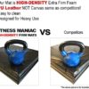 Fitness Maniac New Folding Panel Gymnastics Mat Gym Exercise Yoga Tri Mat Pad Black Exercise Mats USA - Image 2