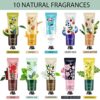 Ownest 10 Pack Plant Fragrance Hand Cream Moisturizing Hand Care Cream Travel Gift Set,For Men And Women-30ml - Image 3