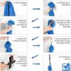SYN-GUGAI Yoga Swing Set, Yoga Hammock Yoga for Home Gym Fitness, Accessories Included， for Inversion Exercise Pilates Gymnastics (Color : C) - Image 3