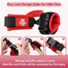 Lehoo Castle Toddler Leash for Walking, Baby Leashes for Toddlers 4-in-1, Kid Leashes for Girls, Child Safety Leash Anti Lost Wrist Link (Minnie) - Image 4