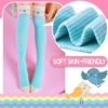 Kids Girls Knee High Socks 6 Pairs Long Boot Fun Animal Pattern Tall Cute Crazy Funny Socks 3-12 Year Old - Image 2