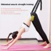Yoga Waist Back Stretch Band - Door Flexibility Tensile Multifunction Assist Training, Yoga Leg Stretcher Strap w/ Door Anchor, for Fitness, Dance, Yoga, Gymnastics, Cheerleading, Splits (Green) - Image 7
