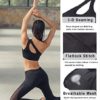 RUNNING GIRL One Shoulder Sports Bra Removable Padded Yoga Top Post-Surgery Wirefree Sexy Cute Medium Support - Image 3