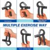 YALLA HomeGym PAIR of Hand Grip Strength Trainer With Counter (adjustable resistance from 10lbs to 130lbs) Forearm Exerciser, Grip Strength Trainer for Muscle Building and Injury Recovery - Image 8