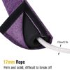 Yoga Rope 17mm CVC Durable Yoga Auxiliary Training Wall Rope Sport Rope Bag Arm Straps for Outdoor Exercise Equipment - Image 5