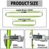 KIKIGOAL 18MM Nylon Climbing Sling Runner 23KN CE2008/EN566 Rock Climbing Webbing Straps for Outdoor Climbing, Rappelling, Swing, Yoga Hammock etc - Image 5