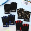 4 Pairs Kids Half Finger Cycling Gloves Non Slip Sports Gloves for Summer Outdoor Sports Children - Image 7