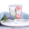 Hand Cream Gift Set - Hand Lotion Gift Box for Women, Travel Size Hand Cream Gift Set, Repair&Moisture Dry Hands, Skin Care Birthday Gift Set for Women, Includes 2 Hand Cream & Exfoliating Cream - Image 5
