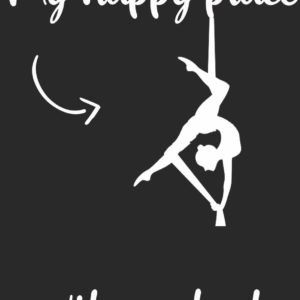 My Happy Place:: Aerials Notebook Aerialist Practice Writing Diary Ruled Lined Pages Book 120 Pages 6 x 9 Gift for aerial silk aerial hoop and Circus performers