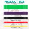 Allvodes Resistance Bands Set, Pull Up Assist Bands, Exercise Bands Set with Door Anchor, Handles and Ankle Straps, for Resistance Training, Physical Therapy, Home Workouts - Image 3