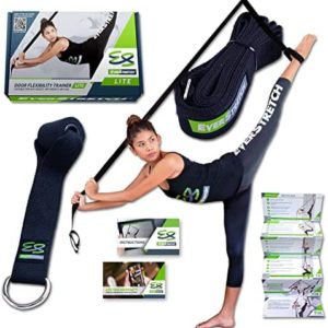 EverStretch Leg Stretcher: Get More Flexible with The Door Flexibility Trainer LITE Premium Stretching Equipment for Ballet, Dance, MMA, Taekwondo & Gymnastics. Your own Portable Stretch Machine!