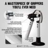 GD IRON GRIP Hand Grip Strengthener (Grip Strength Trainer) Premium Forearm Strengthener (EXT.90 - 55~198lbs, With Handle Extensions and Pinch Grip Set) Adjustable Hand Gripper for Grip Strength - Image 5