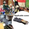 OVOS BBQ Gloves - 1472℉/800℃ Extreme Heat Resistant Grill Gloves, Flexible Non-Slip Silicone Grip, Perfect Oven Gloves for BBQ, Cooking, Grilling, Baking (Black) - Image 4