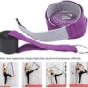 Yoga Belt, mprove Leg Waist Back Flexibility Aerial Yoga Strap Home Workout Yoga Fitness Stretching Strap for Home - Image 3