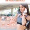UTEBIT Workout Gloves for Women, Fitness Breathable Exercise Gloves for Weightlifting, Training, Fitness, Hanging, Pull ups, Weight Lifting Gloves with Microfiber Fabric and Non-Slip Silicone. - Image 3