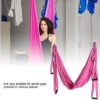 Tissting Aerial Yoga Swing Set 6 Handles Aerial Yoga Hammock Ceiling Hanging Yoga Sling for Improved Flexibility and Core Strength - Image 7